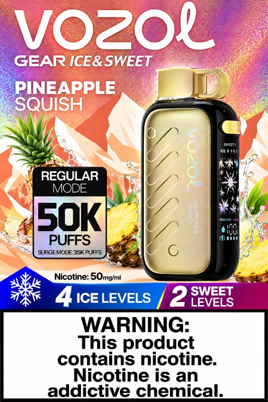 VOZOL Gear Ice & Sweet 50K – Pineapple Squish