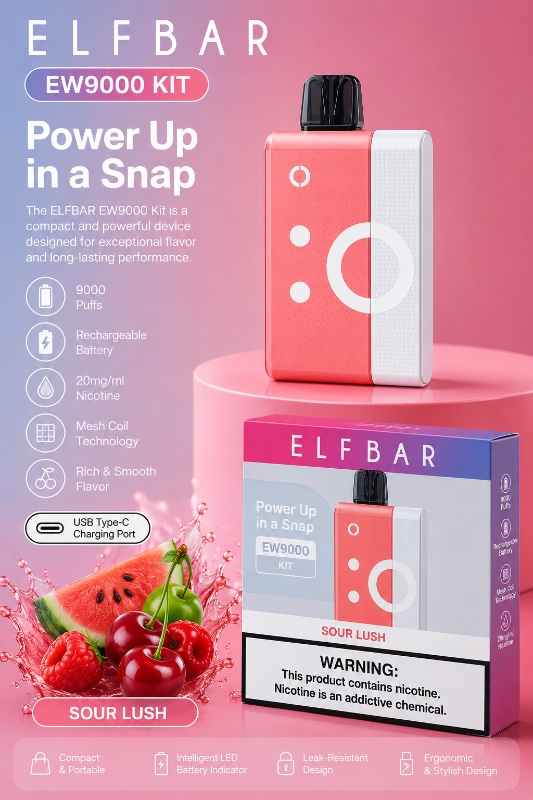 ELFBAR EW9000 Kit – Sour Lush
