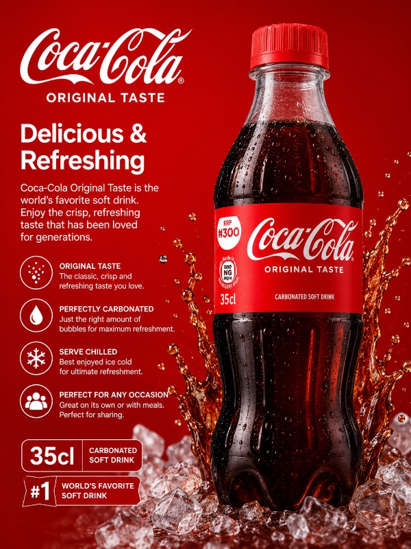 Coca-Cola Original Taste (35cl)