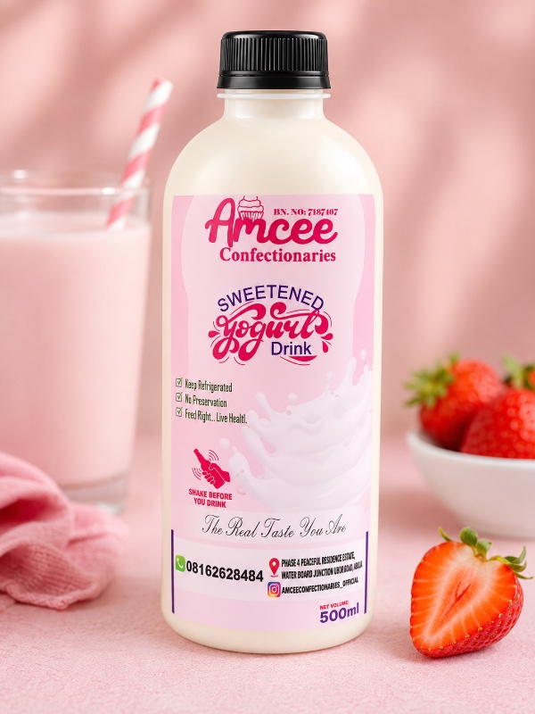Amcee Sweetened Yoghurt Drink (500ml)