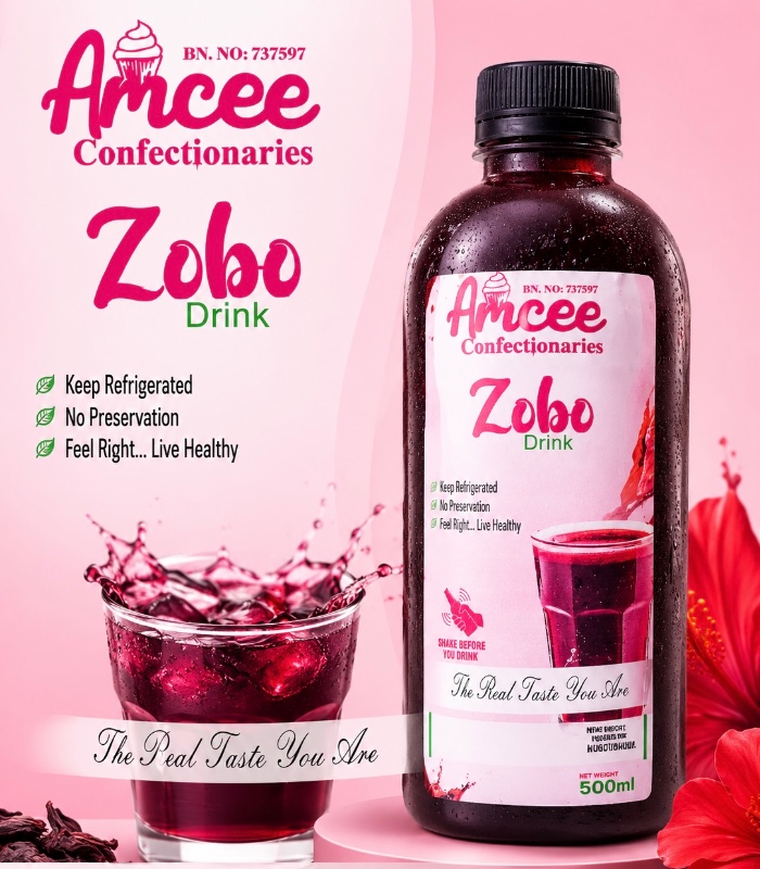 Amcee Zobo Drink (500ml)