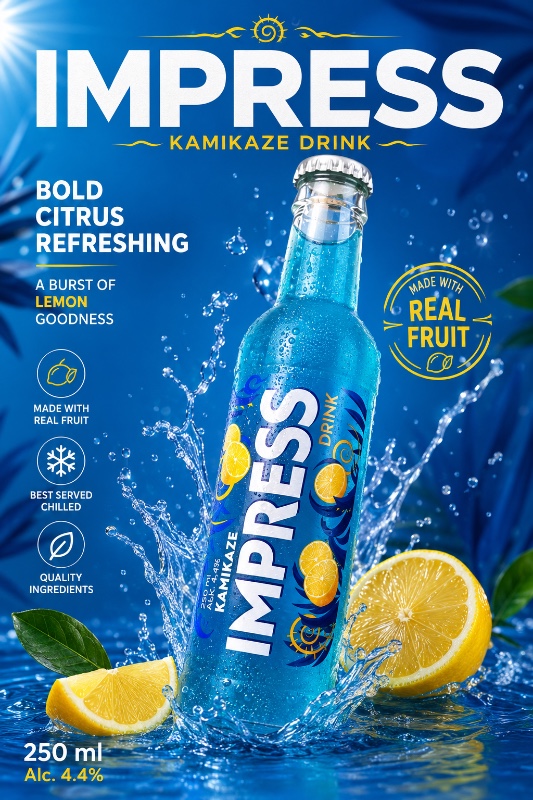IMPRESS Kamikaze Drink 250ml