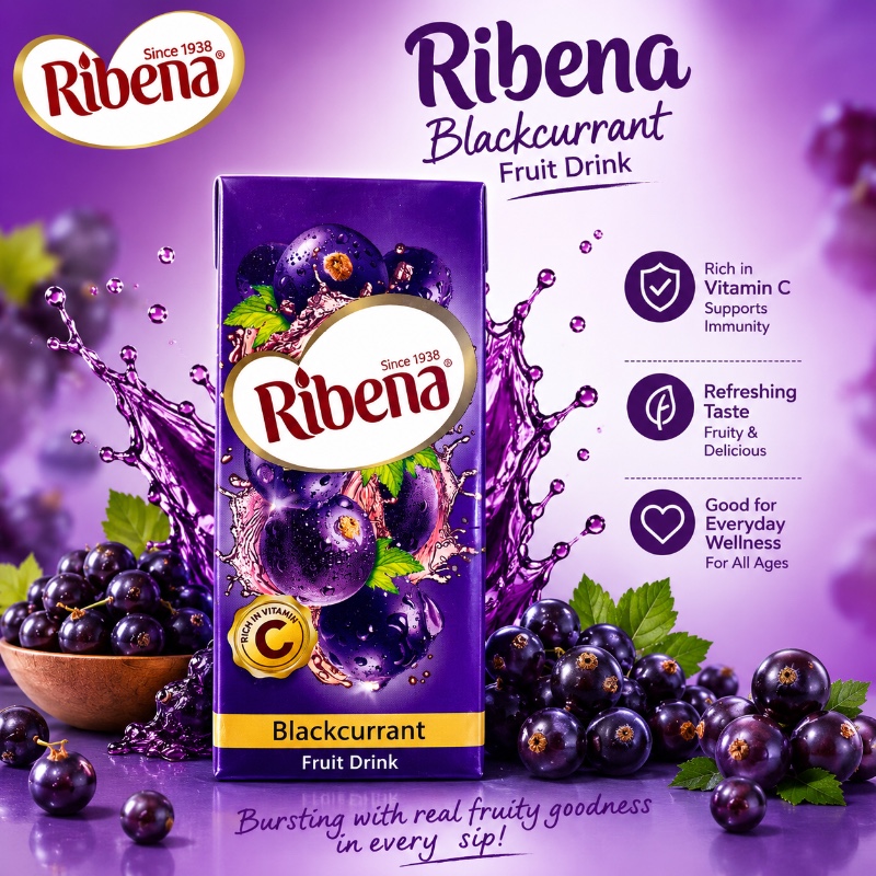 Ribena Blackcurrant Fruit Drink