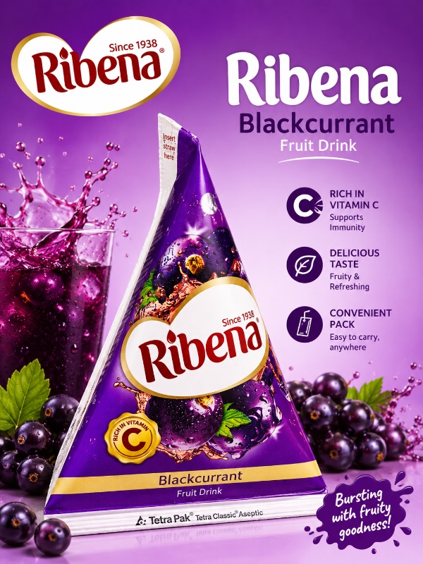 Ribena Blackcurrant Fruit Drink