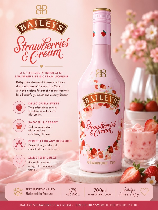 Baileys Strawberries & Cream 