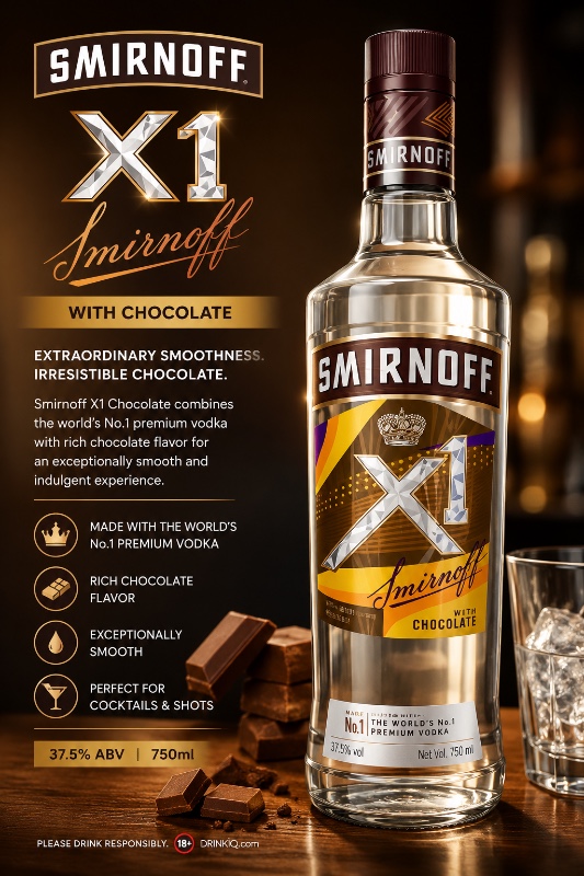 Smirnoff X1 Intense Chocolate